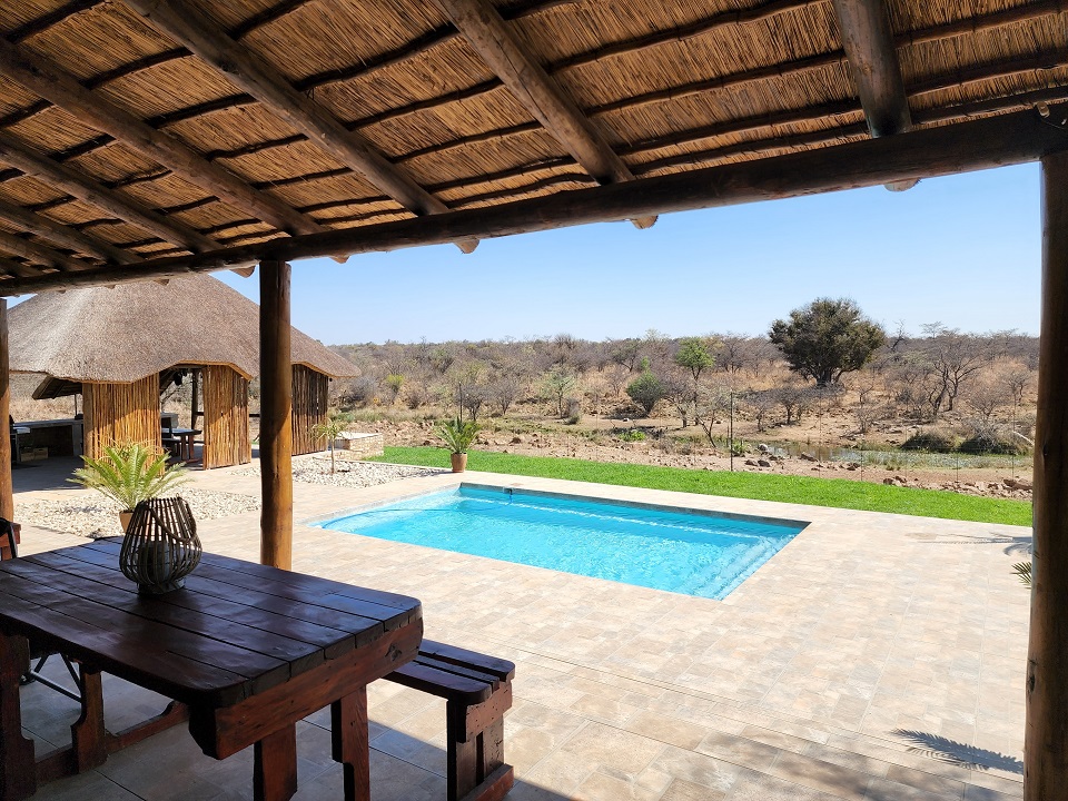 View of pool